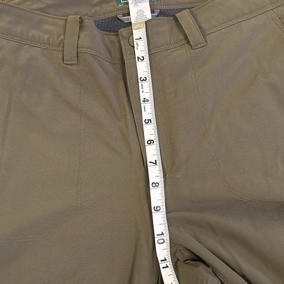 LL Bean Fleece Lined Water Resistant Hiking Pants 35/30 - Picture 8 of 9